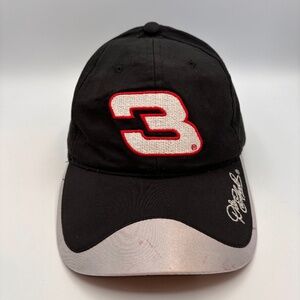 Vintage NASCAR Dale Earnhart #3 Racing Embroidered The Intimidator Hat